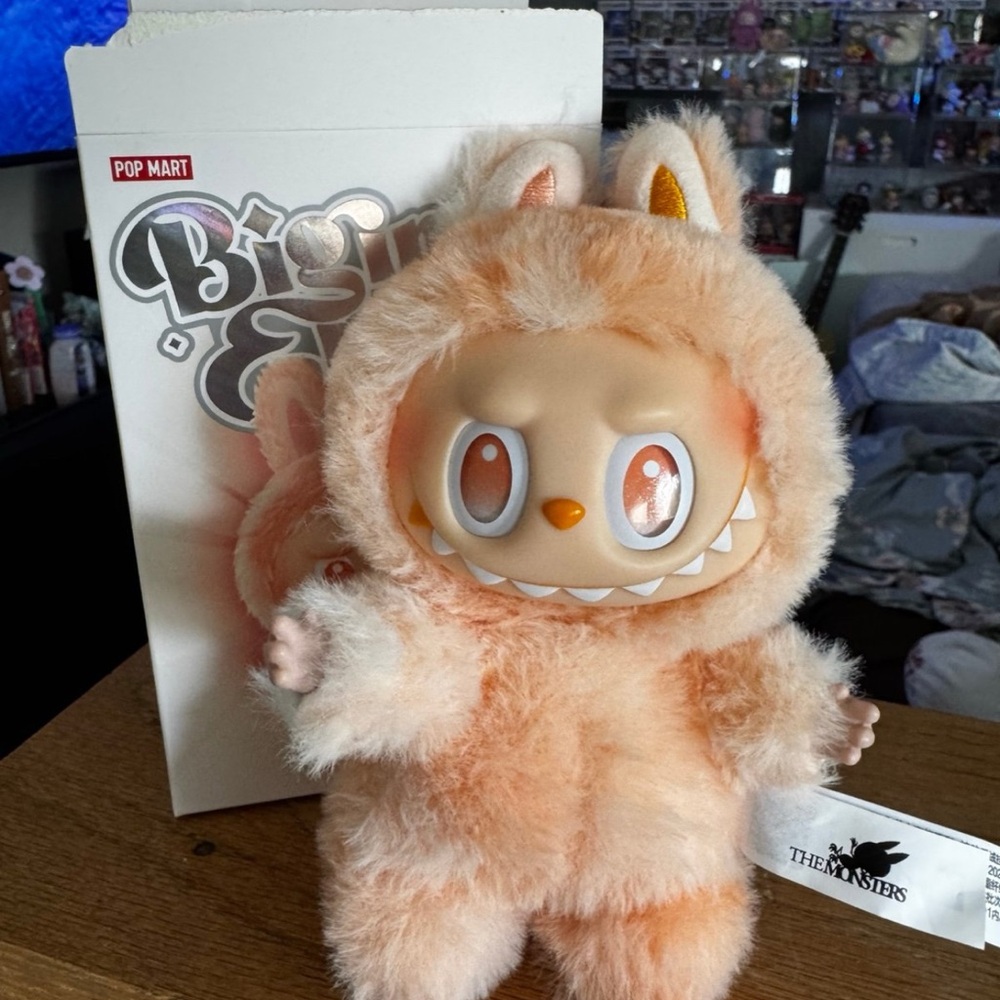 Authentic Pop Mart Big Monster Plush Toy - HAPINESS